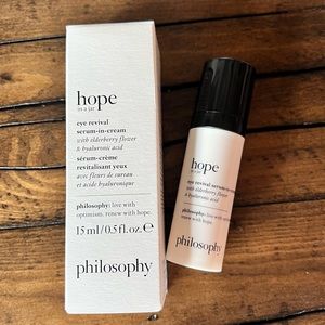 BNIB Philosophy Eye Revival Serum-In-Cream